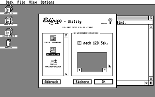 Edison Utility atari screenshot